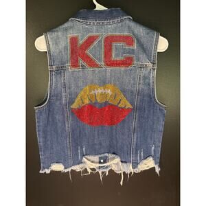 Kansas City, Chiefs women’s bluejean vest45